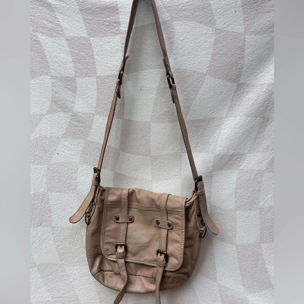 Tano Tan Leather Crossbody Bag